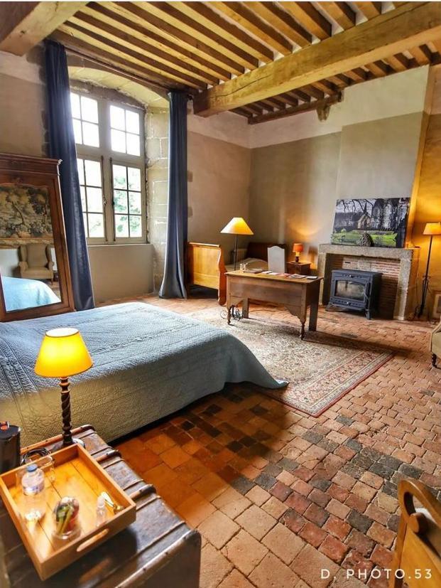 Chateau De Bourgon Montourtier Ngoại thất bức ảnh